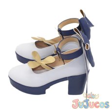 画像3: VTuber　白上フブキ　誕生日記念2024　コスプレ靴　バーチャルYouTuber　コスプレブーツ　JUJUcosplay (3)