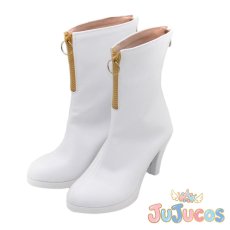 画像3: 小豆沢こはね　5th Anniversary 感謝祭　コスプレ靴　プロジェクトセカイ カラフルステージ！ feat. 初音ミク　コスプレブーツ　JUJUcosplay (3)