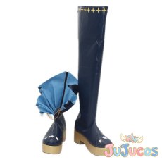 画像2: VTuber　星街すいせい　1stソロライブ衣装　コスプレ靴　バーチャルYouTuber　コスプレブーツ　JUJUcosplay (2)