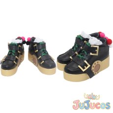 画像1: ダイアリン　コスプレ靴　ゼンレスゾーンゼロ　コスプレブーツ　JUJUcosplay (1)