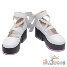 画像2: VTuber　結城さくな　コスプレ靴　バーチャルYouTuber　コスプレブーツ　JUJUcosplay (2)