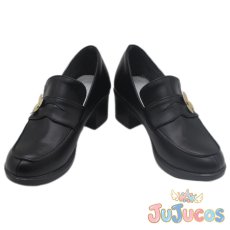 画像2: 秦谷美鈴　初星学園制服　コスプレ靴　学園アイドルマスター　コスプレブーツ　JUJUcosplay (2)