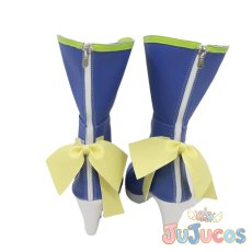画像4: 恋夢（レム）　コスプレ靴　Re:ゼロから始める魔法娘生活　コスプレブーツ　JUJUcosplay (4)
