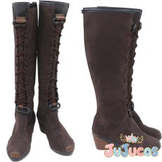 画像1: スプリングフィールド　コスプレ靴　ドールズフロントライン　コスプレブーツ　JUJUcosplay (1)