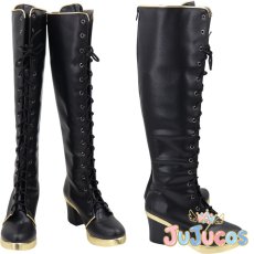 画像1: 本条二亜　コスプレ靴　デート・ア・ライブ　コスプレブーツ　JUJUcosplay (1)