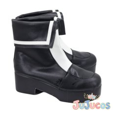 画像4: 桜羽エマ　コスプレ靴　魔法少女ノ魔女裁判　コスプレブーツ　JUJUcosplay (4)