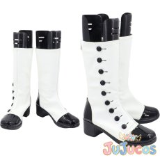 画像1: こんし(今汐)　コスプレ靴　鳴潮(Wuthering Waves)　コスプレブーツ　JUJUcosplay (1)