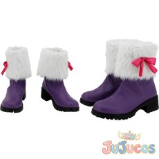 画像1: FGO　カーマ　英霊夢装　コスプレ靴　Fate/Grand Order　コスプレブーツ　JUJUcosplay (1)