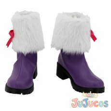 画像2: FGO　カーマ　英霊夢装　コスプレ靴　Fate/Grand Order　コスプレブーツ　JUJUcosplay (2)