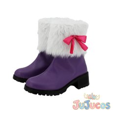 画像3: FGO　カーマ　英霊夢装　コスプレ靴　Fate/Grand Order　コスプレブーツ　JUJUcosplay (3)