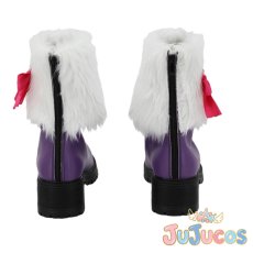 画像5: FGO　カーマ　英霊夢装　コスプレ靴　Fate/Grand Order　コスプレブーツ　JUJUcosplay (5)