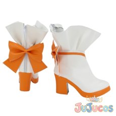 画像4: Liella!　澁谷かのん　?花綺夢　コスプレ靴　ラブライブ！スーパースター!!　コスプレブーツ　JUJUcosplay (4)