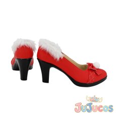 画像4: バニラ　クリスマス　コスプレ靴　ネコぱら　コスプレブーツ　JUJUcosplay (4)