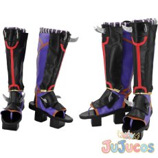 画像1: 荒瀧一斗　コスプレ靴　原神(げんしん)　コスプレブーツ　JUJUcosplay (1)