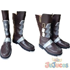 画像1: ライト　コスプレ靴　ゼンレスゾーンゼロ　コスプレブーツ　JUJUcosplay (1)