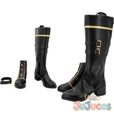 画像1: 幽谷霧子　コスプレ靴　アイドルマスター シャイニーカラーズ　コスプレブーツ　JUJUcosplay (1)