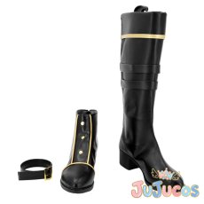 画像2: 幽谷霧子　コスプレ靴　アイドルマスター シャイニーカラーズ　コスプレブーツ　JUJUcosplay (2)