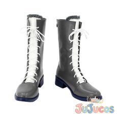 画像2: エイト　氷雪の反響　コスプレ靴　NU: カーニバル　コスプレブーツ　JUJUcosplay (2)