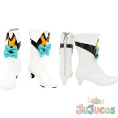 画像1: 妄想エンジェル　コスプレ靴　ゼンレスゾーンゼロ　コスプレブーツ　JUJUcosplay (1)