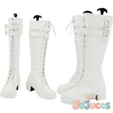 画像1: 花海佑芽　Star-mine　コスプレ靴　学園アイドルマスター　コスプレブーツ　JUJUcosplay (1)