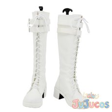 画像2: 花海佑芽　Star-mine　コスプレ靴　学園アイドルマスター　コスプレブーツ　JUJUcosplay (2)