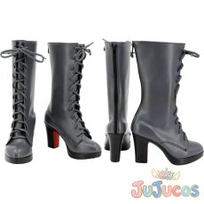 画像1: FGO　バーヴァンシー　10周年　OVER THE SAME SKY　コスプレ靴　Fate/Grand Order　コスプレブーツ　JUJUcosplay (1)