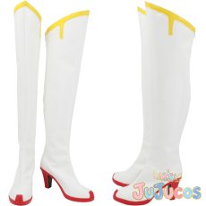 画像1: グレース・マリア・フリード　コスプレ靴　グレンダイザーU　コスプレブーツ　JUJUcosplay (1)