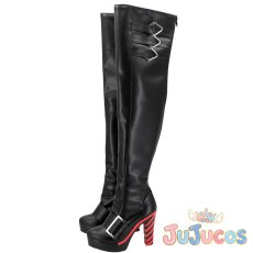 画像3: 舞鶴織雪　コスプレ靴　アッシュエコーズ　コスプレブーツ　JUJUcosplay (3)