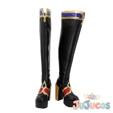 画像2: 弥生春　ステージ衣装　コスプレ靴　ツキウタ。　コスプレブーツ　JUJUcosplay (2)