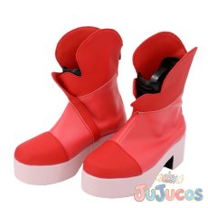 画像3: 夏木りん(キュアルージュ)　キュアルージュ　コスプレ靴　Yes!プリキュア5　コスプレブーツ　JUJUcosplay (3)