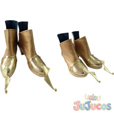 画像1: 泣きピエロ(ジョーカー)　燃え尽きた太陽　コスプレ靴　IdentityV 第五人格　コスプレブーツ　JUJUcosplay (1)