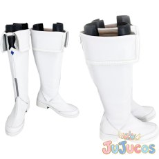 画像1: ジュリア　コスプレ靴　勝利の女神：NIKKE　コスプレブーツ　JUJUcosplay (1)