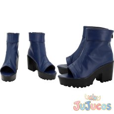 画像1: 春野サクラ　コスプレ靴　NARUTO-ナルト-　コスプレブーツ　JUJUcosplay (1)