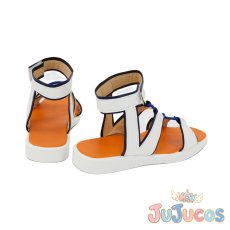 画像5: うずまきナルト　コスプレ靴　NARUTO-ナルト-　コスプレブーツ　JUJUcosplay (5)