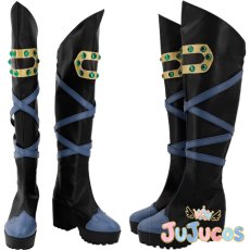 画像1: アラン　コスプレ靴　メイプルストーリーM　コスプレブーツ　JUJUcosplay (1)