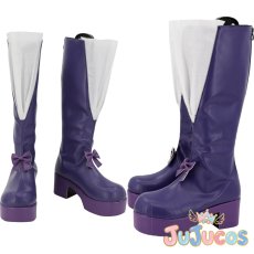 画像1: シビラ　コスプレ靴　千年戦争アイギス　コスプレブーツ　JUJUcosplay (1)