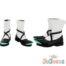 画像1: カリーン　コスプレ靴　メイプルストーリーM　コスプレブーツ　JUJUcosplay (1)