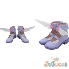 画像1: 宇沢レイサ　マジカル　コスプレ靴　ブルーアーカイブ　コスプレブーツ　JUJUcosplay (1)