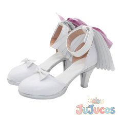 画像3: 鳳えむ　Dear my fellows　にこにこ笑顔のステージで　コスプレ靴　プロジェクトセカイ カラフルステージ！ feat. 初音ミク　コスプレブーツ　JUJUcosplay (3)