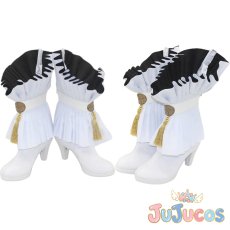 画像1: 地邑阿栖　チムラ アス　コスプレ靴　神椿市建設中。REGENERATE　コスプレブーツ　JUJUcosplay (1)