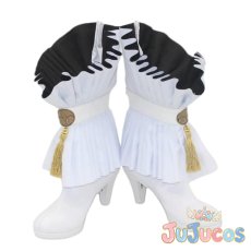 画像2: 地邑阿栖　チムラ アス　コスプレ靴　神椿市建設中。REGENERATE　コスプレブーツ　JUJUcosplay (2)