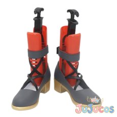 画像2: バンドリ！　モーティス/若葉睦　Ave Mujica　10周年衣装　コスプレ靴　BanG Dream!　コスプレブーツ　JUJUcosplay (2)