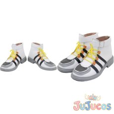 画像1: リク　コスプレ靴　キングダムハーツ2　コスプレブーツ　JUJUcosplay (1)