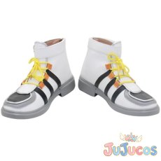 画像2: リク　コスプレ靴　キングダムハーツ2　コスプレブーツ　JUJUcosplay (2)