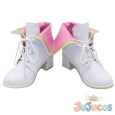 画像2: 桃井愛莉　5th Anniversary 感謝祭　コスプレ靴　プロジェクトセカイ カラフルステージ！ feat. 初音ミク　コスプレブーツ　JUJUcosplay (2)