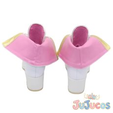 画像4: 桃井愛莉　5th Anniversary 感謝祭　コスプレ靴　プロジェクトセカイ カラフルステージ！ feat. 初音ミク　コスプレブーツ　JUJUcosplay (4)