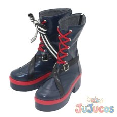 画像3: Vtuber　百鬼あやめ　6th fes. Color Rise Harmony　コスプレ靴　バーチャルYouTuber　コスプレブーツ　JUJUcosplay (3)