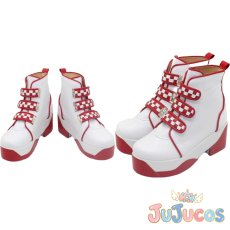 画像1: アリス　コラボカフェ　コスプレ靴　勝利の女神：NIKKE　コスプレブーツ　JUJUcosplay (1)