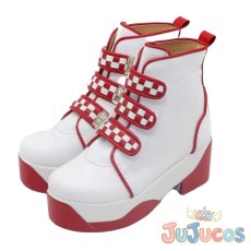 画像3: アリス　コラボカフェ　コスプレ靴　勝利の女神：NIKKE　コスプレブーツ　JUJUcosplay (3)