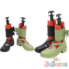 画像1: 遠野ハンナ　コスプレ靴　魔法少女ノ魔女裁判　コスプレブーツ　JUJUcosplay (1)